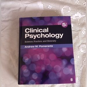 Clinical Psychology by Andrew M. Pomerantz. USED BOOK.